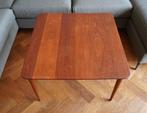 France & Son Hvidt Mølgaard Nielsen teak hout salontafel, 50 tot 100 cm, Zo goed als nieuw, Minder dan 50 cm, Vierkant