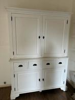 Te koop witte buffetkast, Huis en Inrichting, Ophalen, Gebruikt, 100 tot 150 cm, 200 cm of meer