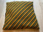 Vintage sierkussen, kussen , gebreid, Ophalen of Verzenden, Gebruikt, Vierkant