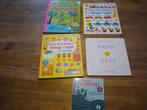 Educational baby/toddler books English Usborne + art+ songs, Zo goed als nieuw, Ophalen