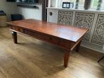 Massief houten salontafel (150 x 75 x 48 cm), Huis en Inrichting, Ophalen, 100 tot 150 cm, 50 tot 100 cm, Zo goed als nieuw