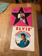 2 Elvis lp’s Elvis Christmas album, Elvis sings hits from, Cd's en Dvd's, Vinyl | Rock, Gebruikt, Rock-'n-Roll, Ophalen of Verzenden
