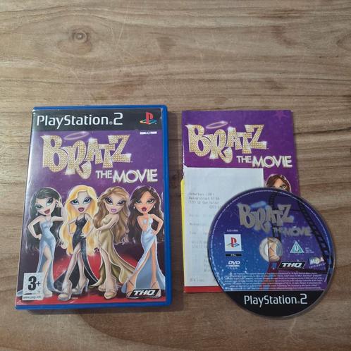 Sony Playstation 2 Bratz the movie, Spelcomputers en Games, Games | Sony PlayStation 2, Zo goed als nieuw, 1 speler, Vanaf 3 jaar