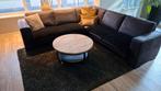 Hoekbank, salontafel en kleed, Ophalen, Gebruikt, Metaal, Modern