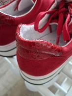Suède sneakers 37 van binnen zacht echt leer, smal ZGAN, Kleding | Dames, Schoenen, Ophalen of Verzenden, Nelson, Rood, Sneakers of Gympen
