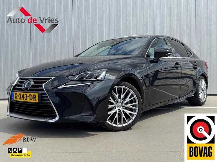 Lexus IS 300h Hybrid Luxury Line|NL-Auto|Schuifdak|LED, Auto's, Lexus, Bedrijf, Te koop, IS, ABS, Achteruitrijcamera, Adaptive Cruise Control