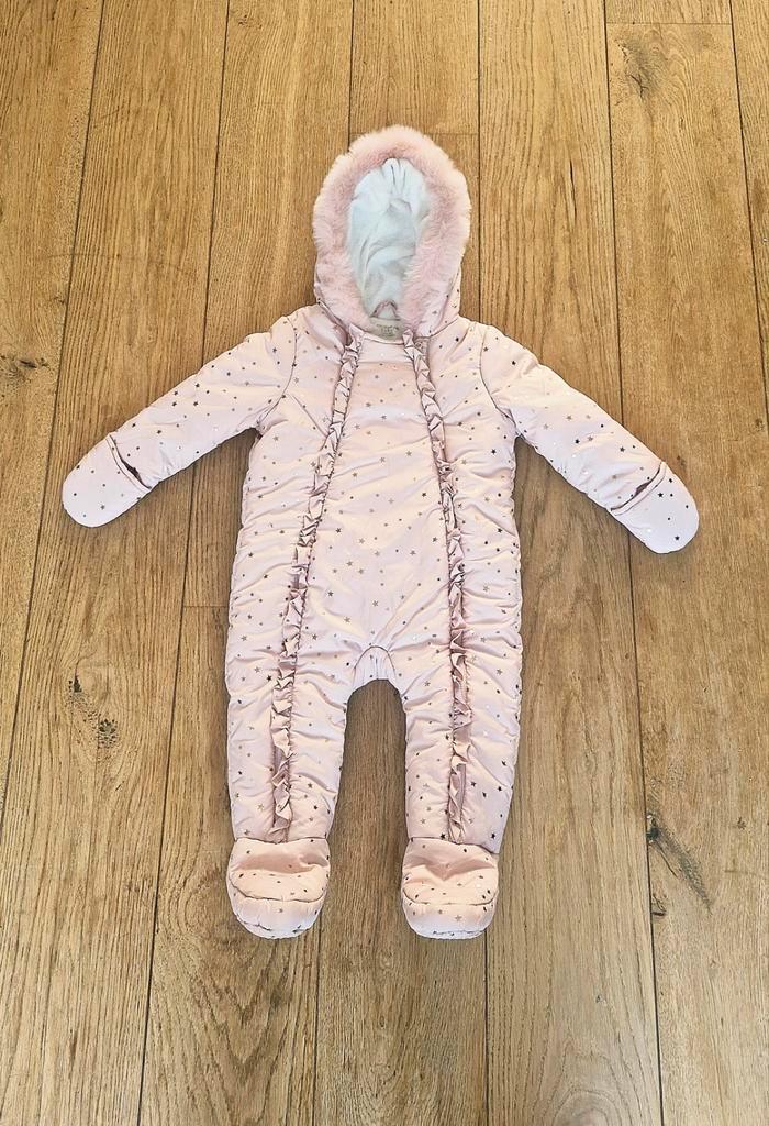 Baby winterpak skipak voetenzak maat 86, Kinderen en Baby's, Babykleding | Maat 86, Zo goed als nieuw, Meisje, Pakje, Ophalen of Verzenden