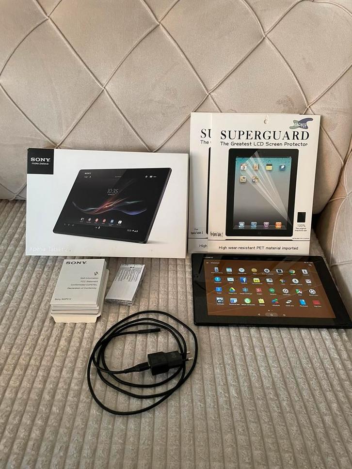 Sony Xperia Tablet Z 32GB – Waterdicht – Met doos, Computers en Software, Android Tablets, Zo goed als nieuw, 10 inch, 32 GB, Ophalen
