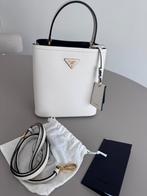 Origenele Prada tas, Ophalen of Verzenden, Zo goed als nieuw, Wit, Handtas