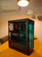 Mooie en Krachtige Zwarte RTX Gaming PC met Aanpasbare RGB, Computers en Software, Desktop Pc's, Ophalen of Verzenden, Zo goed als nieuw