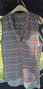 Top Miss Etam mouwloos xl frisse kleuren., Overige kleuren, Verzenden, Maat 46/48 (XL) of groter, Zo goed als nieuw