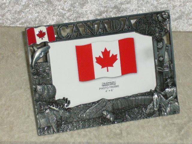 Canada Snowcap Foto-Frame Souvenir, Antiek en Kunst, Antiek | Woonaccessoires, Ophalen