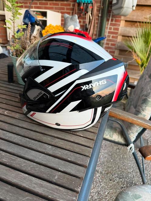 Shark evoline 3 print, Motoren, Kleding | Motorhelmen, Integraalhelm, Shark, Tweedehands, Ophalen of Verzenden