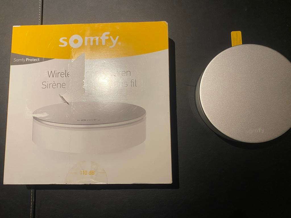 2x Somfy Indoor Alarm - Nieuw & Ongebruikt, Beweging, Nieuw, Ophalen of Verzenden, Compleet systeem