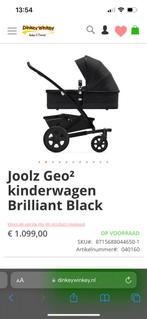 Duowagen joolz black zwart geo2 tweeling, Kinderwagen, Duowagen, Ophalen of Verzenden, Zo goed als nieuw