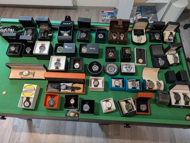 horloge verzameling. Losse koop, Sieraden, Tassen en Uiterlijk, Horloges | Heren, Nieuw, Rolex, Staal, Ophalen of Verzenden