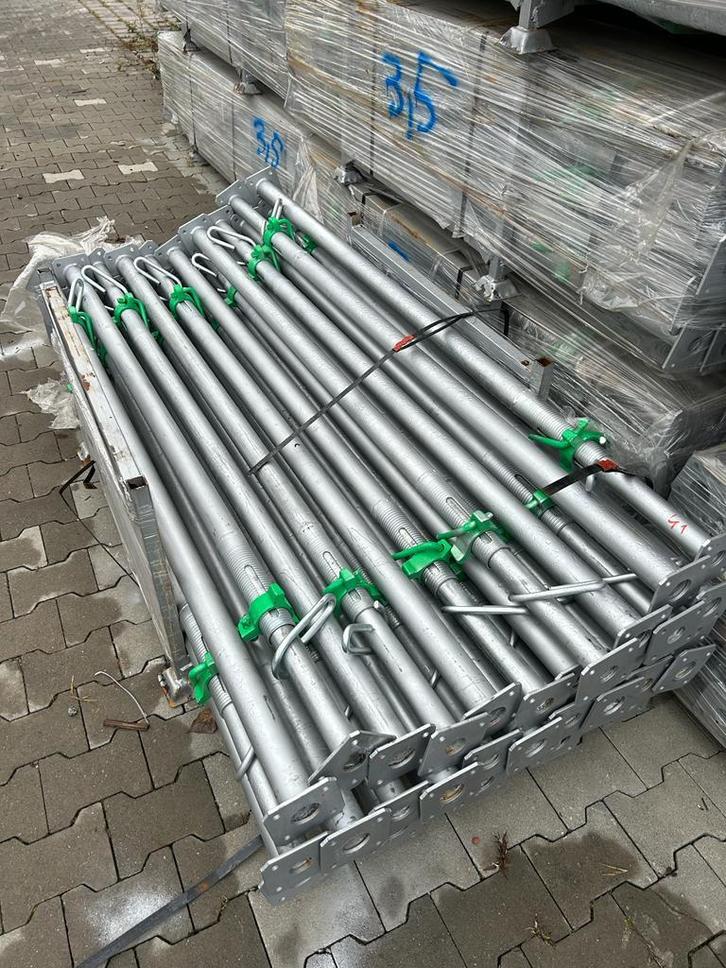 50 x Bouwstempels 20kN - gegalvaniseerde 3,0 m, Doe-het-zelf en Verbouw, Steigers, Nieuw, Overige typen, 2 tot 5 meter, Ophalen