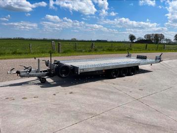Autotransporter 3 asser 3500kg 5meter kanteltrailer beschikbaar voor biedingen