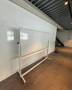 Verrijdbaar Magnetisch Whiteboard / Schoolbord 200x100cm, Gebruikt, Mobiel, NVT, Whiteboard