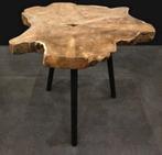 Bijzettafel Teakhout H&S Collection 55 x 55 x 45 cm, Huis en Inrichting, 45 tot 60 cm, Vepabins Groothandel B.V., 1786PC15, Nieuw