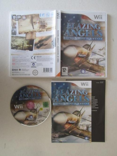Blazing Angels Nintendo Wii, Spelcomputers en Games, Games | Nintendo Wii, Zo goed als nieuw, Racen en Vliegen, 1 speler, Vanaf 3 jaar