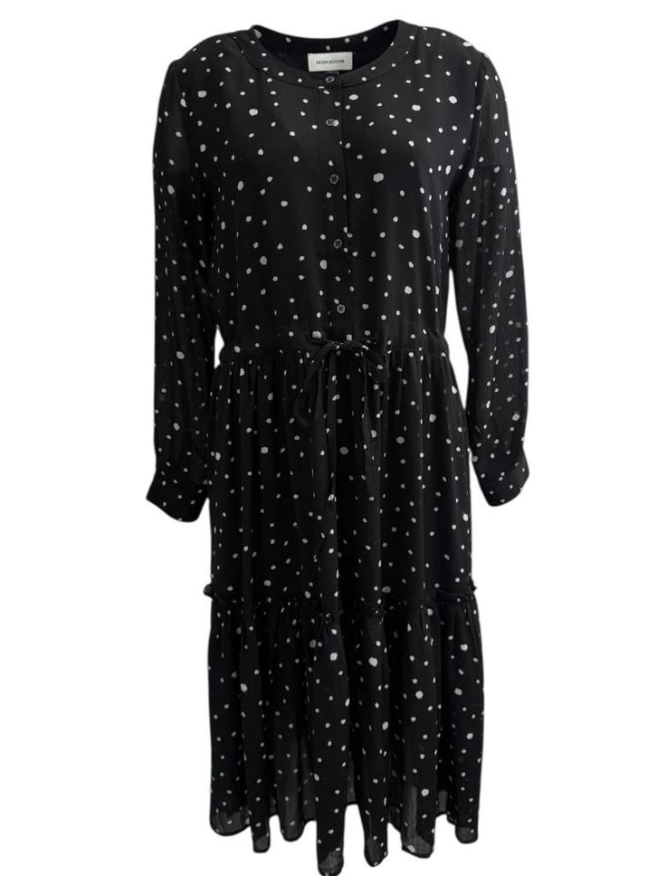 Denim Hunter jurk M, Kleding | Dames, Jurken, Zo goed als nieuw, Maat 38/40 (M), Blauw, Boven de knie, Ophalen of Verzenden