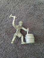 Antiek KMB Daalderop miniatuur tinnen beeldje, Antiek en Kunst, Antiek | Tin, Ophalen of Verzenden