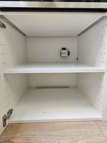 IKEA Metod/Vallstena 60x60x200 keukenkasten + magnetron/oven - afbeelding 5