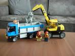 Lego city 60075  Graafmachine en truck, Ophalen of Verzenden, Zo goed als nieuw, Complete set, Lego