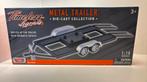 Metal trailer moter max 1.18, Hobby en Vrije tijd, Modelauto's | 1:18, Overige merken, Ophalen of Verzenden, A, A
