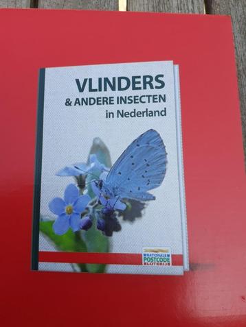 Postcodeloterij vlinders en andere insecten boek incl zaad 