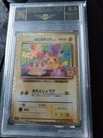 Pikachu jap. 25th anniversary AP 8,5, Hobby en Vrije tijd, Verzamelkaartspellen | Pokémon, Ophalen of Verzenden, Losse kaart, Zo goed als nieuw
