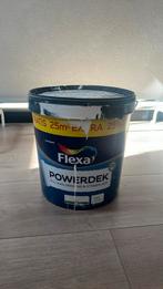 Flexa powerdek wit, Doe-het-zelf en Verbouw, Ophalen of Verzenden, Zo goed als nieuw