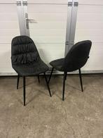 21 stuks Horeca restaurant stoelen Antraciet nieuw, Ophalen, Nieuw, Metaal, Grijs