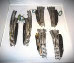 Marklin geb wissel/kruising K-rail 2267L+R-2269-2260-2265, Wisselstroom, Verzenden, Rails, Zo goed als nieuw