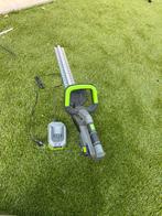 Groen kleur Heggenschar 20 V, Tuin en Terras, Heggenscharen, Ophalen of Verzenden, Zo goed als nieuw, Accu, LUX Tools