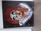 Schilderij clown., Antiek en Kunst, Ophalen