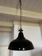 2 bruine metalen hanglampen, Huis en Inrichting, Lampen | Hanglampen, Ophalen of Verzenden, Minder dan 50 cm