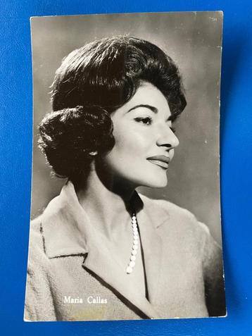 ansichtkaart van ; Maria Callas.