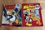 Walt Disney's Donald Duck 75 jaar / Mickey Mouse 80 jaar, Gelezen, Ophalen of Verzenden, Meerdere stripboeken