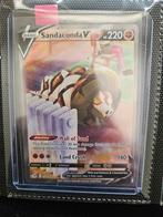 Pokemon Sandaconda V 252/264 Fusion Strike, Ophalen of Verzenden, Zo goed als nieuw, Losse kaart, Foil