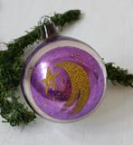 oude Antieke AJEKO kerstbal met staartster, Ophalen of Verzenden, Gebruikt
