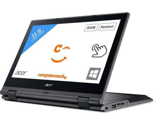 Acer TravelMate Spin B1 TMB118-G2-RN-P5CU/Intel Pentium 1.1G, Computers en Software, Windows Laptops, Gebruikt, 11 inch, SSD, Minder dan 2 Ghz
