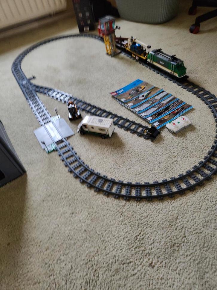 Lego City Vrachttrein 60198 - Complete Set, Kinderen en Baby's, Speelgoed | Duplo en Lego, Gebruikt, Lego, Complete set, Ophalen