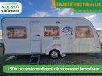 KNAUS AZUR 500 MOVER + ENKELE BEDDEN + VOORTENT + LUIFEL, Caravans en Kamperen, Rondzit, Mover, 7 tot 8 meter, Bedrijf