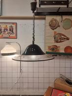 Vintage UFO hanglamp XL jaren 70 80, Huis en Inrichting, Lampen | Hanglampen, Kunststof, Gebruikt, ,, Ophalen of Verzenden