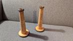 2x houten draad of garen klossen, Ophalen of Verzenden