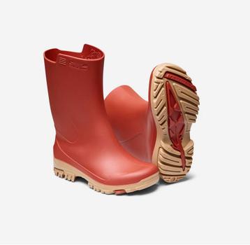 Z.G.A.N. Regenlaarzen steenrood maat 31-32 beschikbaar voor biedingen