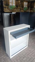 Halfhoge metalen roldeurkast archiefkast met lade, Huis en Inrichting, Kasten | Roldeurkasten en Archiefkasten, 100 tot 150 cm