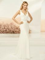 Nieuwe Bruidsjurk Calva mt 40, Ophalen of Verzenden, Nieuw, Wit, Trouwjurk